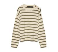 Vero Moda VMSABA LS O-NECK BUTTON PULLOVER GA, M