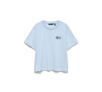VERO MODA - VMSARA METTE SS TOP BOX JRS NOOS Cashmere Blue - Gr. - S