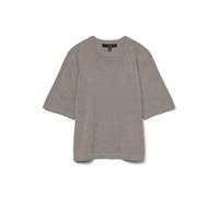 VERO MODA - VMSILJE 2/4 O-NCK OVERSIZE PULL GA NOOS Moon Rock - Gr. - XL