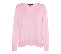 Vero Moda - Bekleidung VMSILJE LS V-NECK PULLOVER GA NOOS - rosa - Größe XS