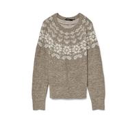 VERO MODA Vmsimone Ls Nordic Pullover Ga Rep Boo
