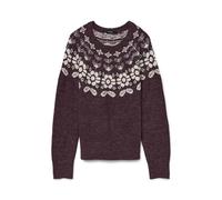 VERO MODA Vmsimone Ls Nordic Pullover Ga Rep Boo