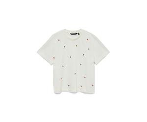 VERO MODA - VMSOLA METTE SS TOP JRS NOOS Snow White - Gr. - XL