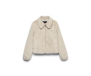 VERO MODA - VMSOLAIMA SHORT JACKET NOOS Oatmeal - Gr. - S