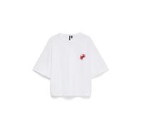VERO MODA - VMTAMMIE THILDE SS TEE JRS EXP Snow White - Gr. - M