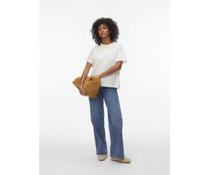 VERO MODA - VMTARA ANITA SS TOP BOX JRS Snow White - Gr. - M