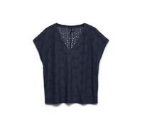VERO MODA Vmtassa Liv Ss V-Neck Top JRS