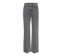 Vero Moda Tessa Jeans mit weitem Bein in Grau W28 / L34 Straight Fit