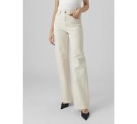 Vero Moda Tessa in Beige mit Wide Leg W28 / L32 Straight Fit
