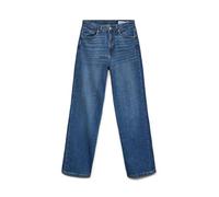 Vero Moda Tessa Wide Straight Fit Ra380 Ga Hochtaillierte Jeans 29 Medium Blue Denim