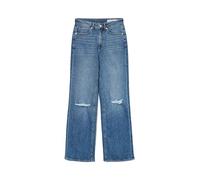 High-waist-Jeans VERO MODA "VMTESSA HR WIDE JEANS RA380 GA NOOS" Gr. 32, Länge 32, blau (medium blue denim) Damen Jeans (36737149-32) medium blue denim