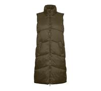 Vero Moda Damen Steppweste VMUPPSALA 3/4 Waistcoat dunkeloliv Größe M