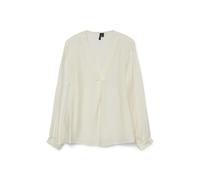 Vero Moda Bluse "Urli" in Creme - Größe M | Damen Blusen