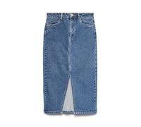 VERO MODA VMVERI HR Calf Denim Skirt GA NOOS