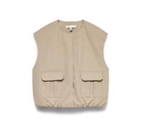 VERO MODA - VMVIGGA SL OVERSIZED WAISTCOAT PRM Silver Mink - Gr. - 42