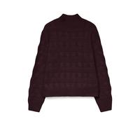 VERO MODA - VMVIRGO LS HIGHNECK PULLOVER BF winetasting - Gr. - XL