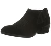 VERO MODA VMWESTERN Leather Low Boot, Damen Chelsea Boots, Schwarz (Black), 36 EU