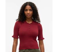 Vero Moda VMWONDER 2/4 POLO PULLOVER, S