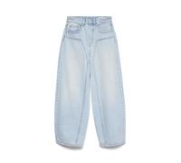VERO MODA - VMZELDA HR BARREL JEANS LI3185 Light Blue Denim - Gr. - 34