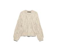 VERO MODA Vmzenia Ls O-Neck Stitch Pullover
