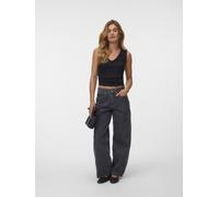 VERO MODA - VMZOE MR BARREL DNM JEANS LI223 NOOS Dark Grey Denim - Gr. - 30