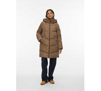 Vero Moda Wintermantel "VMHALSEY" in Hellbraun - Größe S | Damenjacken