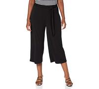 Vero Moda Womens VMMILLA HR Loose Culotte NOOS Pants, Black, L