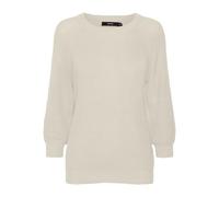 Vero Moda Women's VMNEWLEX Sun 3/4 Blouse GA REP Pullover, Birch, S