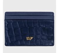 VERONA Kartenetui 4 Kartenfächer blau Damen - Leder