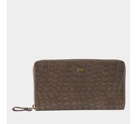 VERONA Limited Reißverschluss Geldbörse 18 Kartenfächer beige Damen - Leder