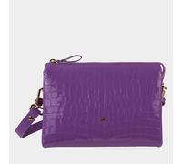 VERONA Umhängetasche violett Damen - Leder