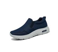 VERROL Herren Slip On Schuhe Ohne Schnuersenkel Extra Breit Turnschuhe Mesh Atmungsaktiv Casual Sneaker Flach Shoes Leicht FreizeitschuheSchlupfschuhe Walkingschuhe
