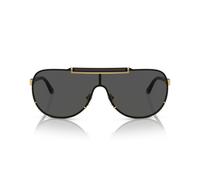Versace VE2140 100287 Metall Rund Oval Goldfarben/Goldfarben Sonnenbrille, Sunglasses Goldfarben/Goldfarben Klein
