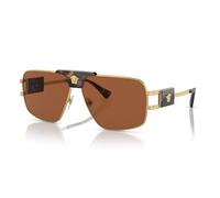 Versace 0VE2251 63 147073 Sonnenbrille, Unisex, Erwachsene, Mehrfarbig (Mehrfarbig), Einheitsgröße