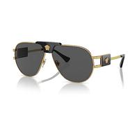 Versace 0VE2252 100287 Metall Pilot Goldfarben/Goldfarben Sonnenbrille, Sunglasses Goldfarben/Goldfarben Extra Groß