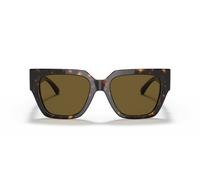 Versace 0VE4409 108/73 Kunststoff Panto Havana/Havana Sonnenbrille, Sunglasses