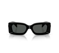 Versace 0VE4474U GB1/87 Kunststoff Rechteckig Schwarz/Schwarz Sonnenbrille, Sunglasses