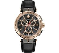 Versace Aion Chrono Herrenarmbanduhr Black Dial