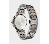 Versace Aion Chronograph Herrenuhr Grau Bronze Stahlarmband 45mm