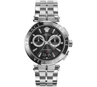 Versace Aion Chronograph Herrenuhr Schwarz Silber