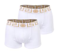 Versace Bi-Pack Trunk Jersey Topeka Bi-Stretch Cotton Organic New Logo Boxershort XL