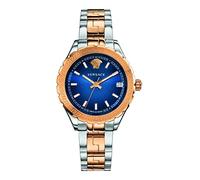 Versace Damen Analog Quarz Uhr mit Edelstahl Armband V12060017