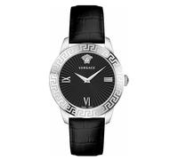 Versace Damen Uhr Armbanduhr Leder Greca VEVC00821