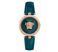 Versace Damen Armbanduhr PALAZZO 34MM D/TEAL S/TEAL 5N VECQ003 18