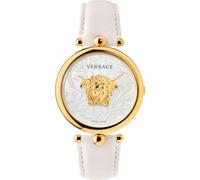 Versace Damen Armbanduhr Palazzo Empire 39 mm Medusa auf dem Zifferblatt Armband Leder VECO01320