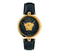 Versace Damen Armbanduhr Palazzo Empire 39 mm Medusa auf dem Zifferblatt Armband Leder VECO01420
