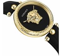 Versace Damen Armbanduhr PALAZZO schwarz, gold 39 mm VECO02722