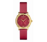 VERSACE Damen Uhr rot / gold, Größe One Size, 5239955 Rot / Gold One Size