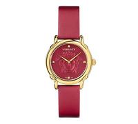 VERSACE Damen Uhr rot / gold, Größe One Size, 5239955 Rot / Gold One Size