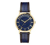 Versace Damen Armbanduhr V-Essential 40 mm Medusa mit Gravur auf dem Zifferblat...